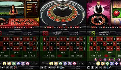 Multi-Wheel bei Extreme Live Gaming