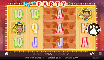 Vegas Party Touch exklusiv bei leovegas mobil